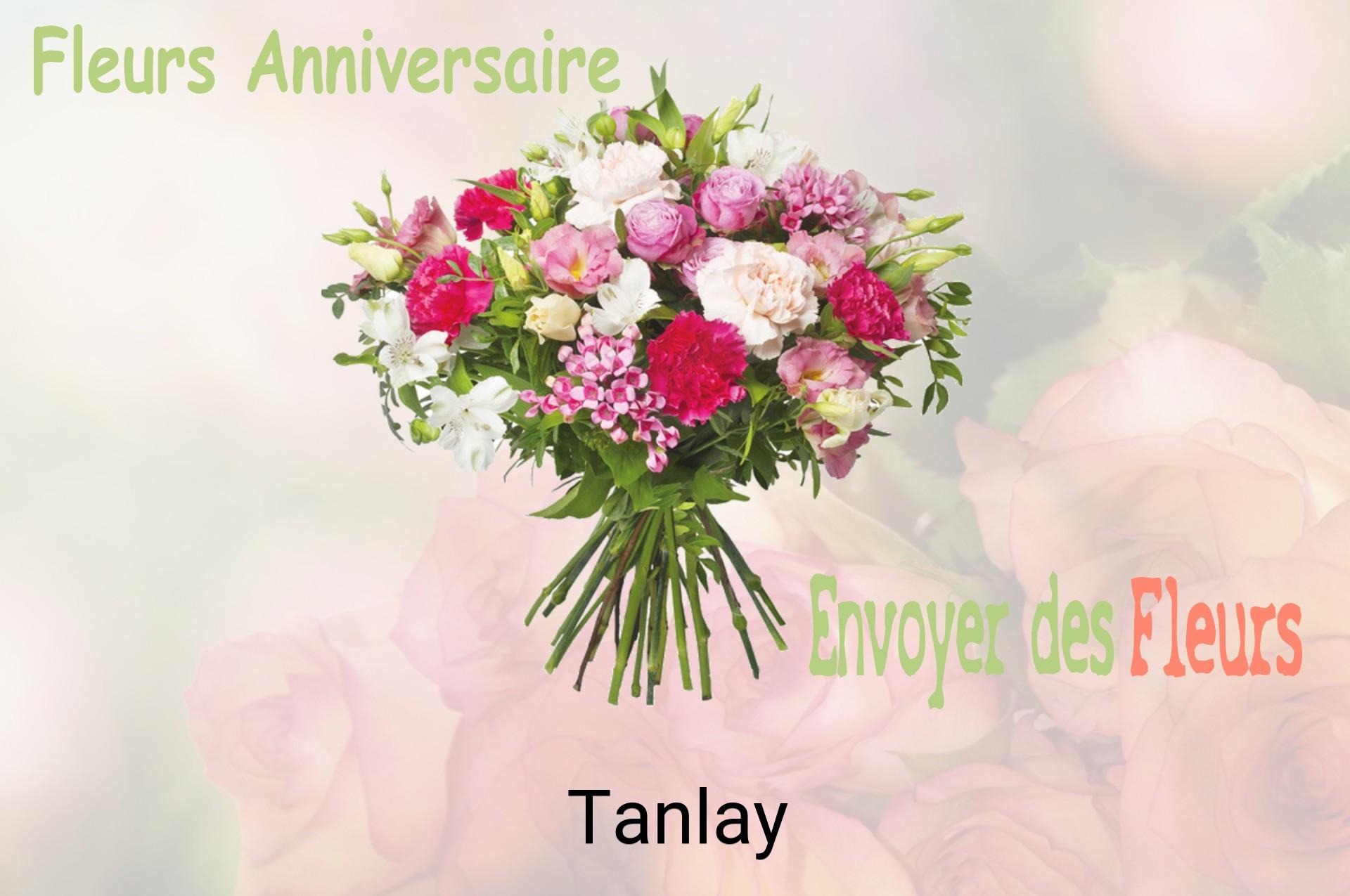 Bouquet de fleurs d’anniversaire livré à Tanlay