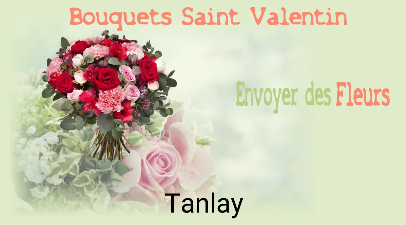 Roses de Saint-Valentin livrées à Tanlay